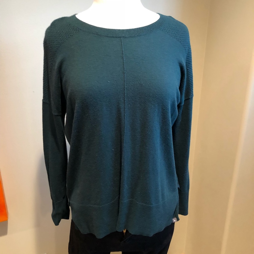 Dark green Eddie Bauer sweater. Size small